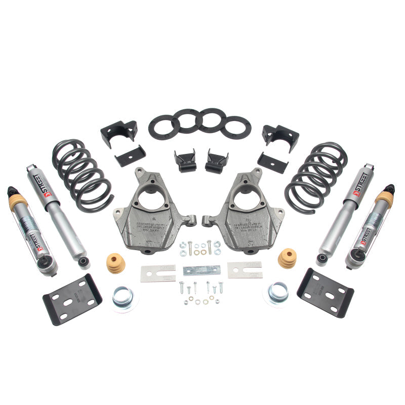 Belltech Lowering KIT 16.5-17 Chevy Silverado All Cab 2W 3-4f/ 7R - Mammoth Racing -