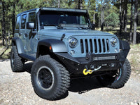 KC HiLiTES 07-18 Jeep JK 50in. C-Series C50 LED Light Bar w/Overhead Mount Bracket Kit - Mammoth Racing -