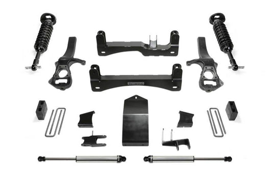 Fabtech 19-21 GM K1500 P/U Diesel 6in Perf Sys w/Dl 2.5 & 2.25 - My Store