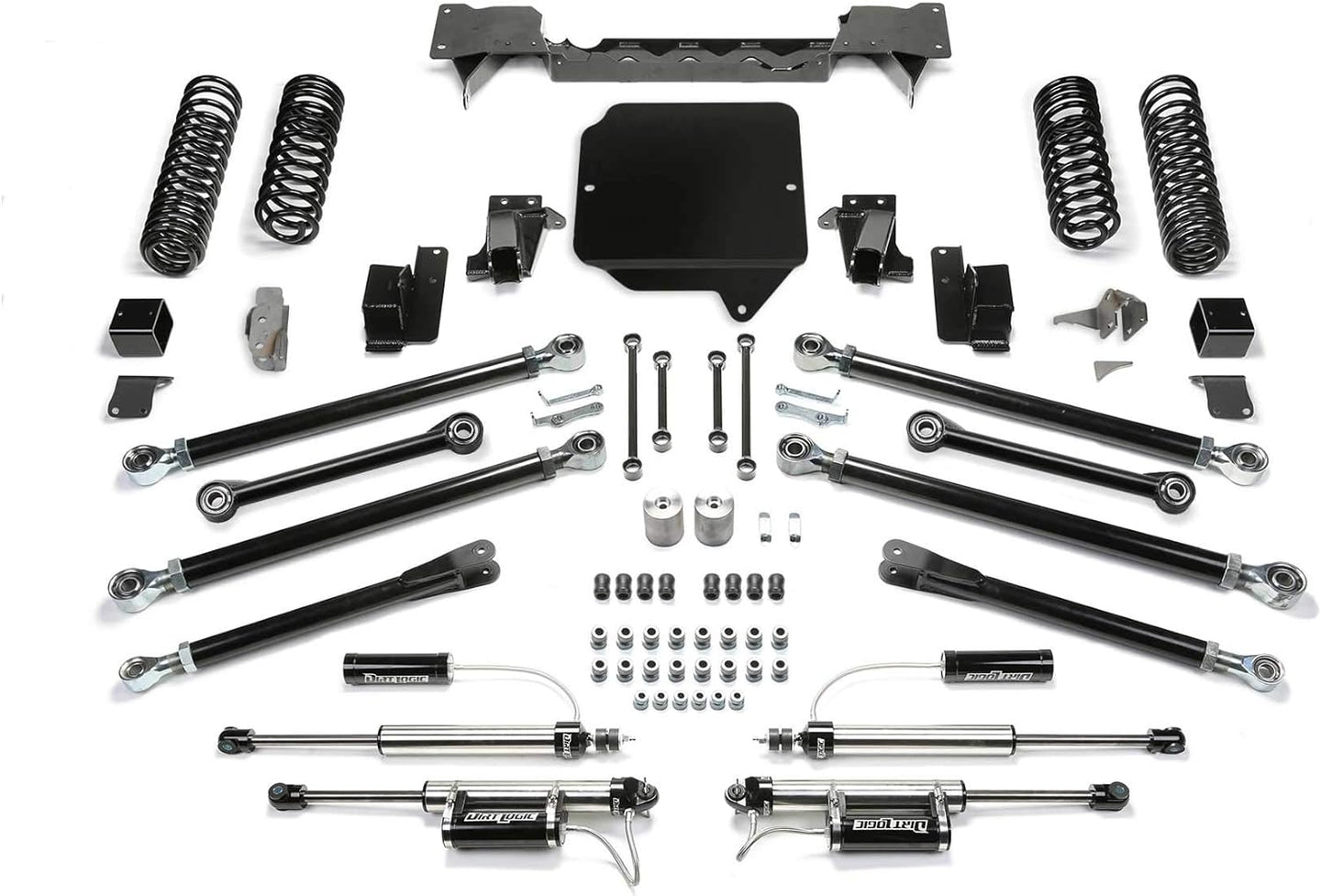 Fabtech 2018 Jeep JL 4WD 4-Door 3in Crawler System - Component Box - Mammoth Racing -