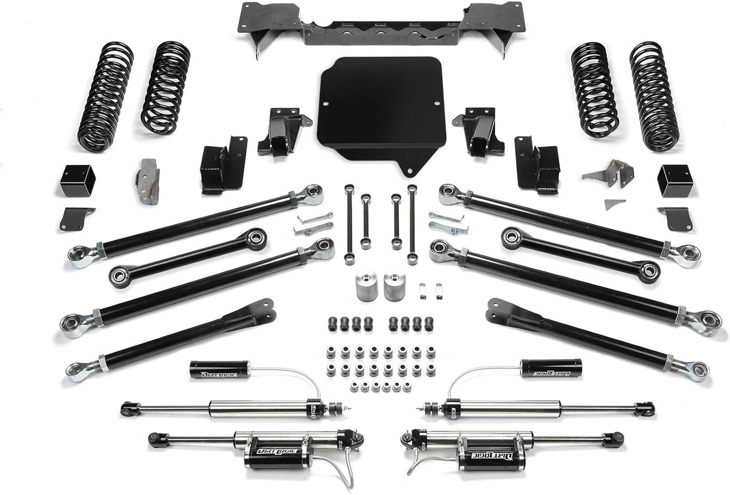 Fabtech 2018 Jeep JL 4WD 4-Door 3in Crawler System - Component Box - Mammoth Racing -