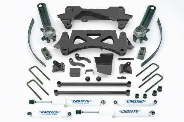 Fabtech 95.5-04 Toyota Tacoma 4 Cyl 2/4wd 6 Lug 6in Perf Sys w/Perf Frt/Stealth Rr - Mammoth Racing -