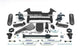 Fabtech Hummer H2 Front Driveshaft Kit - 6in System - Mammoth Racing -