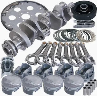 Eagle Chevrolet LS 4.8L/5.3L 3.800in Bore 4.000in Stroke -15cc Dome Rotating Assembly Kit - My Store