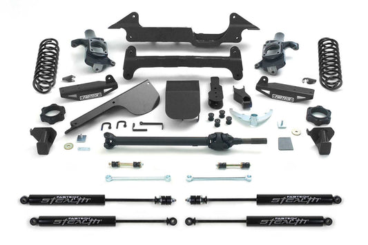 Fabtech 03-08 Hummer H2 4WD 6in Performance System - Component Box 2 - Black - My Store
