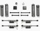 Fabtech 20-21 Jeep JT 4WD Diesel 3in Sport II System w/DLSS Resi - Mammoth Racing -