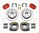Wilwood Dynapro Lug Mount P/S Park Brake Kit Red Big Ford 2.00in Off Bronco 5 x 5.50 - My Store