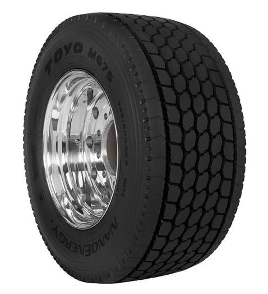 Toyo M675 Tire - 445/50R22.5 161L L/20 (31.66 FET Inc.) - Mammoth Racing -