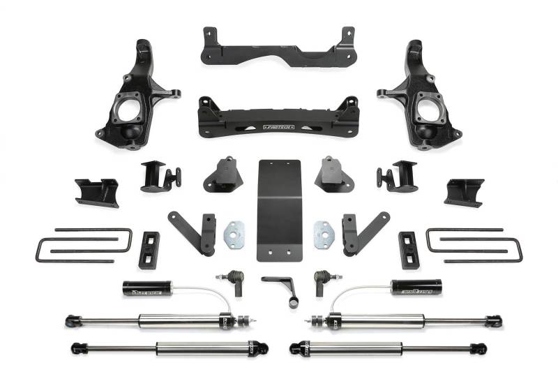 Fabtech 11-19 GM 3500hd 2wd/4wd 4in Basic Sys w/Dlss Resi Shks - Mammoth Racing -