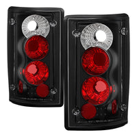 Spyder Ford Excursion 00-06/Econoline 150/250/350/450/550 95-06 Euro Tail Lights Blk ALT-YD-FEC00-BK - Mammoth Racing -