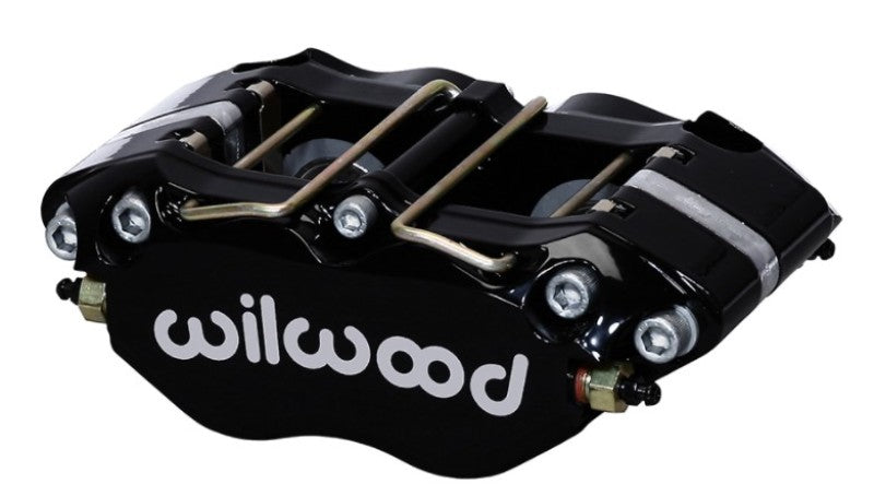Wilwood Caliper - Narrow Dynapro 4.75in Mount 1.12/1.12in Pistons .81in Disc - Black - Mammoth Racing -