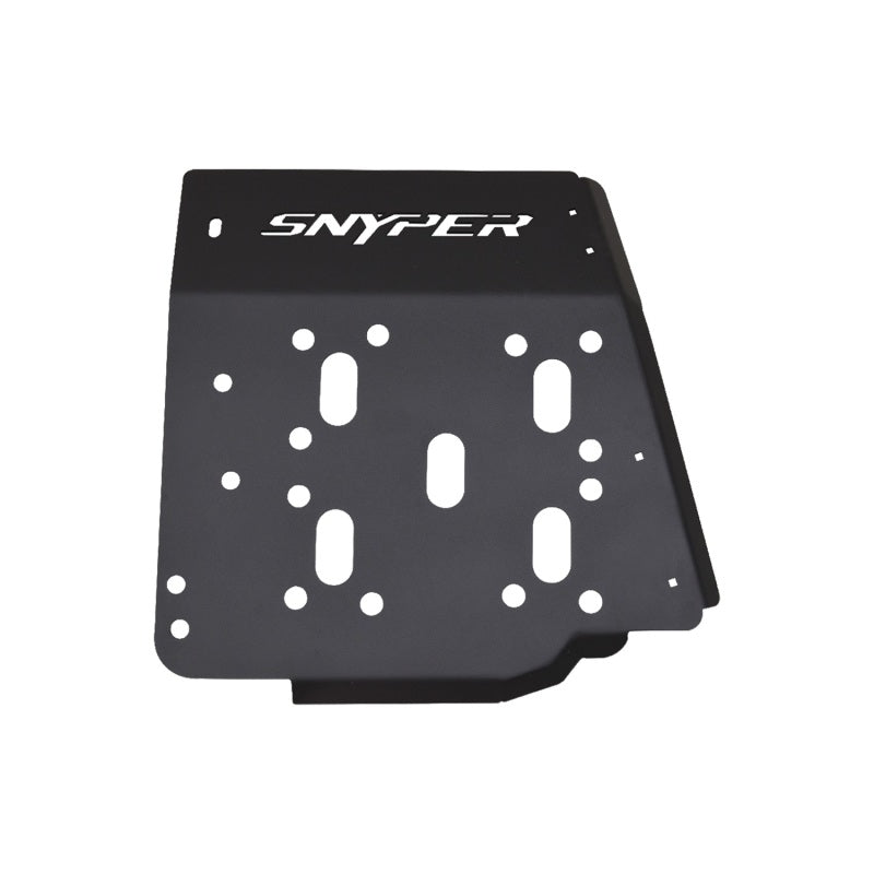 Westin/Snyper 07-17 Jeep Wrangler Transfer Case Skid Plate - Textured Black - Mammoth Racing -