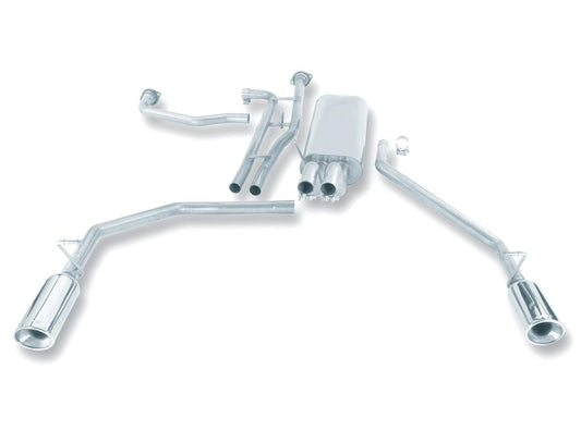 Borla 04-15 Nissan Titan 5.6L-V8 2&4WD Catback Exhaust System - Mammoth Racing -