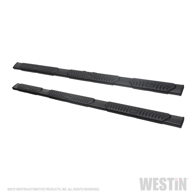 Westin 2019 Chevrolet Silverado/Sierra 1500 Crew Cab (5.5ft) R5 Modular Nerf Step Bars - Black - Mammoth Racing -