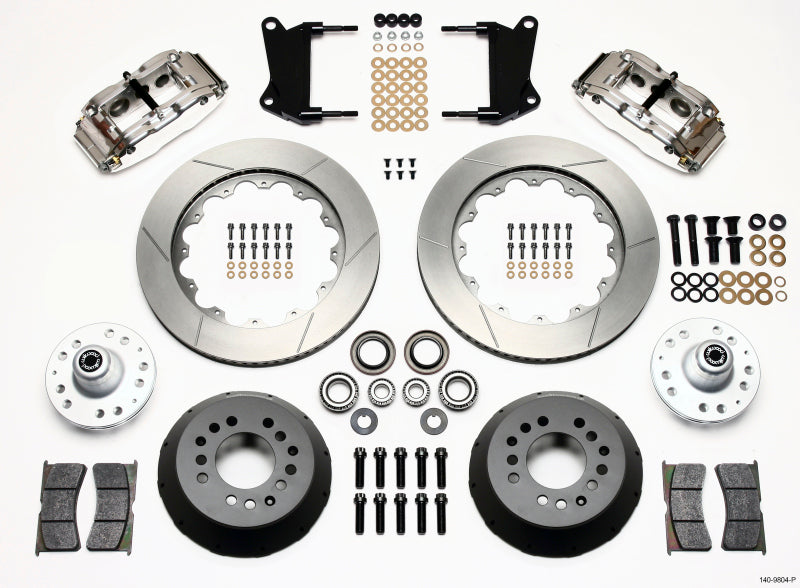Wilwood Narrow Superlite 6R Front Hub Kit 14.00in Polished 67-69 Camaro 64-72 Nova Chevelle - My Store