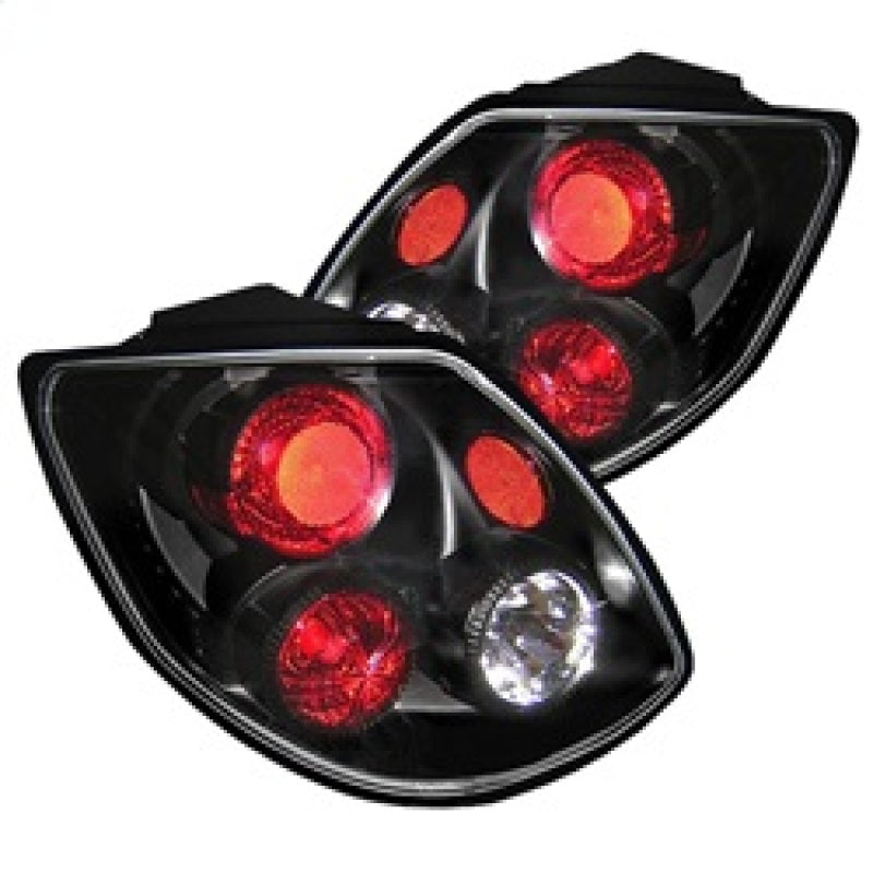Spyder Toyota Matrix 03-05 Euro Style Tail Lights Black ALT-YD-TMA03-BK - Mammoth Racing -