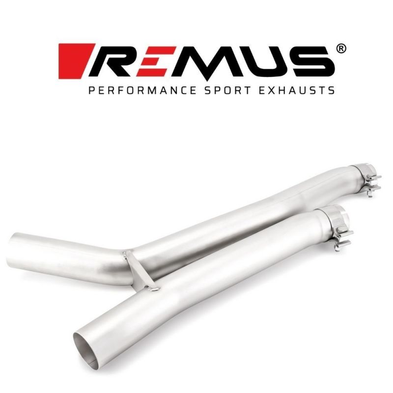 Remus 2019 BMW X3 M Competition F97 3.0L Turbo 3 (S58B30A w/GPF) Connection Tubes - Mammoth Racing -
