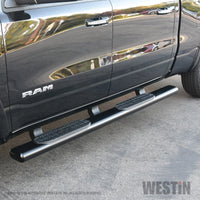 Westin 19-21 Ram 1500 Crew Cab PRO TRAXX 6 Oval Nerf Step Bars - Black - Mammoth Racing -