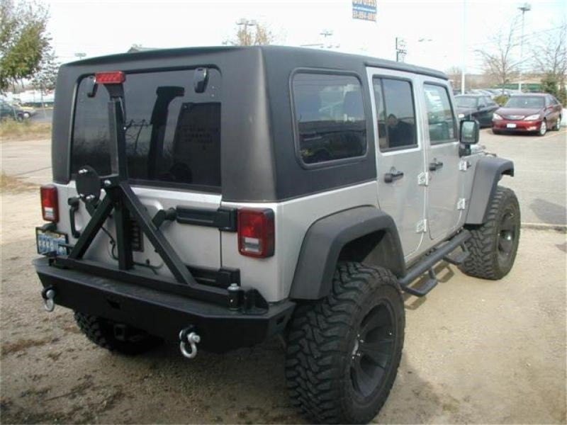 N-Fab Nerf Step 07-17 Jeep Wrangler JK 4 Door All - Tex. Black - W2W - 3in - Mammoth Racing -