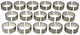 Clevite Special Racing Application Nascar Con Rod Bearing Set - Mammoth Racing -