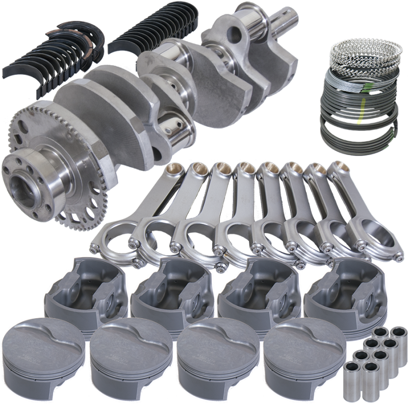 Eagle Chevrolet LS-Series w/L92 Heads 403-434ci 4.070in Bore 58 Tooth Relct Rotating Assembly Kit - Mammoth Racing -