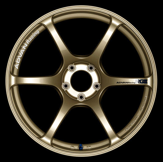 Advan RGIII 17x9.0 +45 5-114.3 Racing Gold Metallic Wheel - My Store
