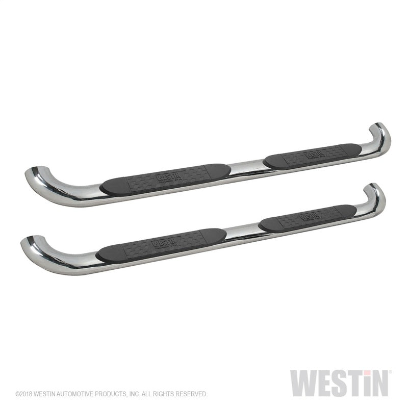 Westin 19-20 Dodge Ram 1500 Crew Cab (Except Classic) 4 Oval Nerf Step Bars - Stainless Steel - Mammoth Racing -