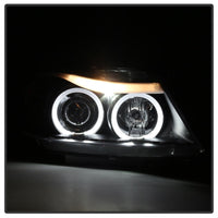 Spyder BMW E90 3-Series 06-08 Projector LED Halo Amber Reflctr Rplc Bulb Blk PRO-YD-BMWE9005-AM-BK - Mammoth Racing -