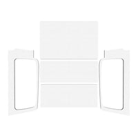 DEI 04-06 Jeep Wrangler LJ Unliminted Headliner Complete Kit - White - Mammoth Racing -
