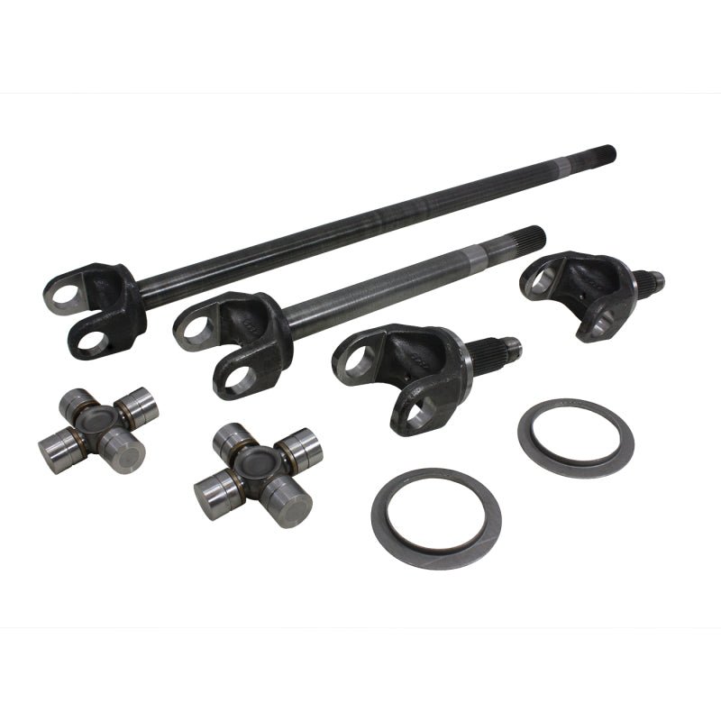 Yukon Gear Front 4340 Chrome-Moly Replacement Axle Kit For 77-91 GM / Dana 60 w/ 35 Splines - Mammoth Racing -