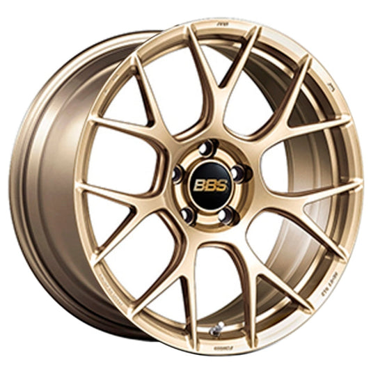 BBS RE-V7 18x10 5x114.3 ET35 Gold Wheel -82mm PFS/Clip Required - Mammoth Racing -