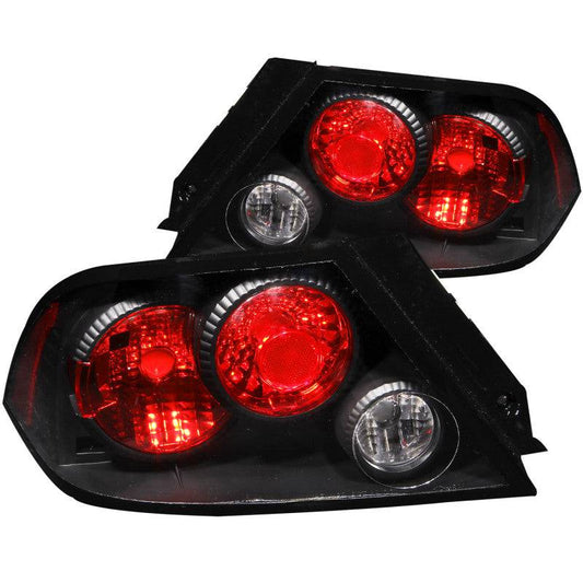 ANZO 2002-2003 Mitsubishi Lancer Taillights Black - My Store