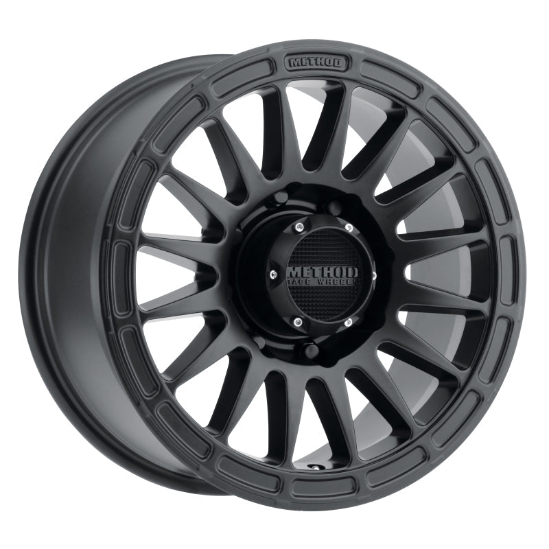 Method Mr314 17x8.5 0mm Offset 8x6.5 130.81mm CB Matte Black Wheel - Mammoth Racing -