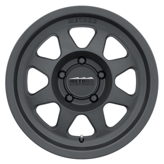 Method Mr701 17x9 -12mm Offset 5x5.5 108mm CB Matte Black Wheel - Mammoth Racing -