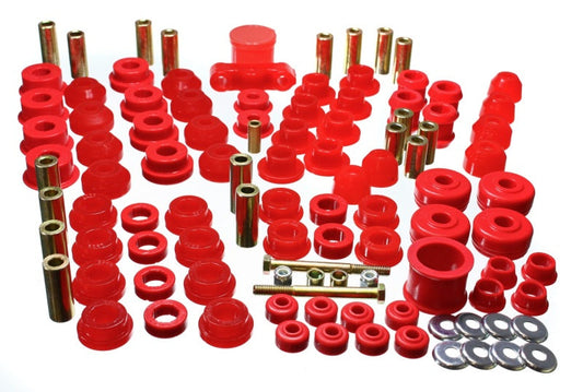 Energy Suspension 88-91 Honda Civic/CRX Red Hyper-Flex Master Bushing Set - My Store