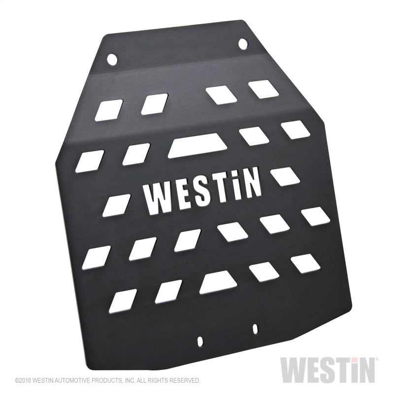 Westin/Snyper 18-21 Jeep Wrangler JL Transfer Case Skid Plate - Textured Black - Mammoth Racing -