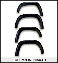 EGR 19-22 Ford Ranger Painted To Code Shadow Traditional Bolt-On Look Fender Flares Black Set Of 4 - Mammoth Racing -