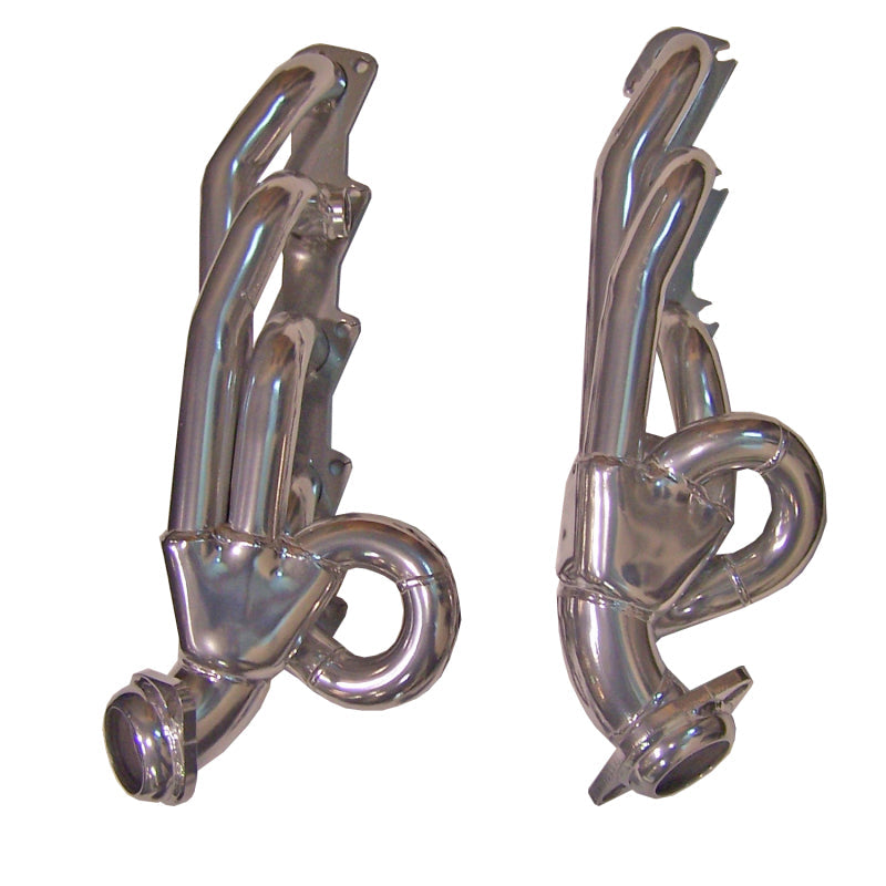 Gibson 00-05 Ford Excursion Limited 6.8l 1-1/2in 16 Gauge Performance Header - Ceramic Coated - Mammoth Racing -