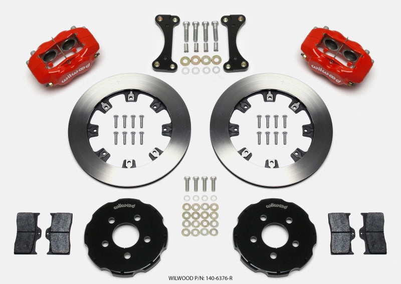 Wilwood Forged Dynalite Front Hat Kit 12.19in Red 00-04 PT Cruiser/03-04 Srt/4 - My Store