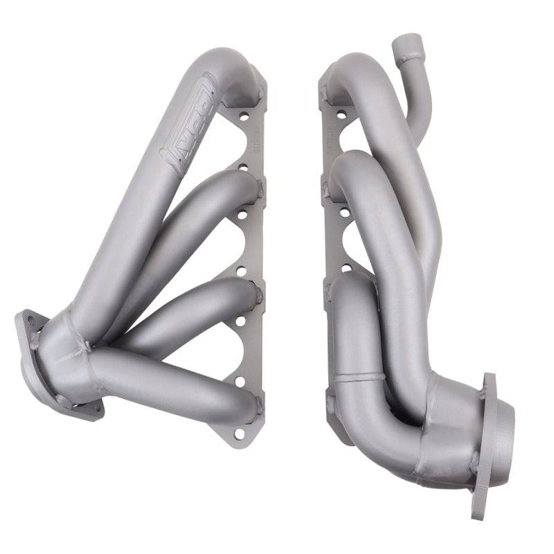 BBK 87-95 Ford F150 Truck 5.8 351 Shorty Unequal Length Exhaust Headers - 1-5/8 Titanium Ceramic - Mammoth Racing -