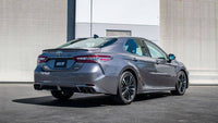 Borla 18-22 Toyota Camry XSE 2.5L i4 AT/MT FWD / 4DR S-TYPE Cat Back Exhaust (Black Chrome) - Mammoth Racing -