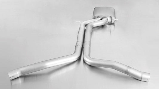 Remus 2012 Audi RS4 Avant Quattro (B8) 4.2L (Cfs) Axle Back Exhaust - Mammoth Racing -