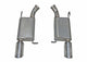 Gibson 2014 Ford Mustang Base 3.7l 2.5in Axle-Back Dual Exhaust - Aluminized - Mammoth Racing -