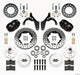 Wilwood Forged Dynalite Front Kit 11.00in Drilled 59-64 Chevy Impala / 63-64 Corvette - Mammoth Racing -