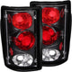 ANZO 2000-2005 Ford Excursion Taillights Black - My Store
