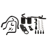 Mishimoto 2013+ Cadillac ATS 2.0T Baffled Oil Catch Can Kit - Black - Mammoth Racing -