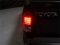 Spyder Toyota Tacoma 95-00 LED Tail Lights Red Clear ALT-YD-TT95-LED-RC - Mammoth Racing -