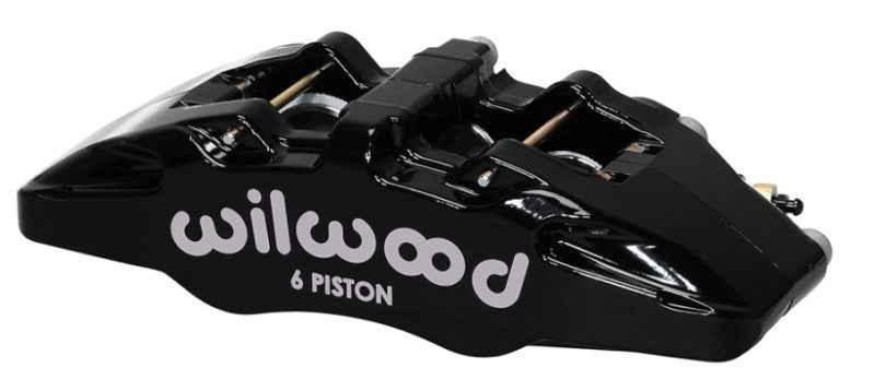Wilwood Caliper-Forged Dynapro 6 5.25in Mount-Red-R/H 1.62/1.38in/1.38in Pistons .81in Disc - Mammoth Racing -