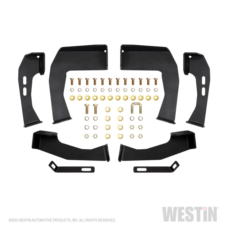 Westin 99-13 Chevy/GMC Silverado/Sierra 1500 Ext Cab HDX Nerf Step Bars - Textured Black - Mammoth Racing -