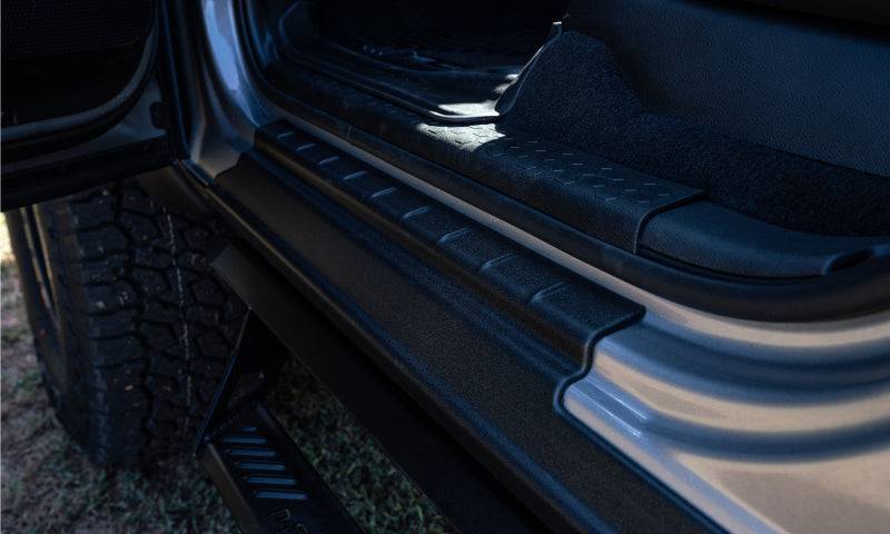Bushwacker Jeep Wrangler JL Trail Armor Rocker Panel and Sill Plate Cover- Black - Mammoth Racing -